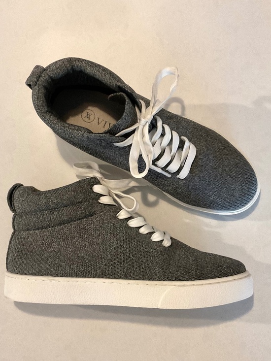 Vivaia Shoes - VIVAIA High-Top Knit Sneaker Grey Size EU 39
